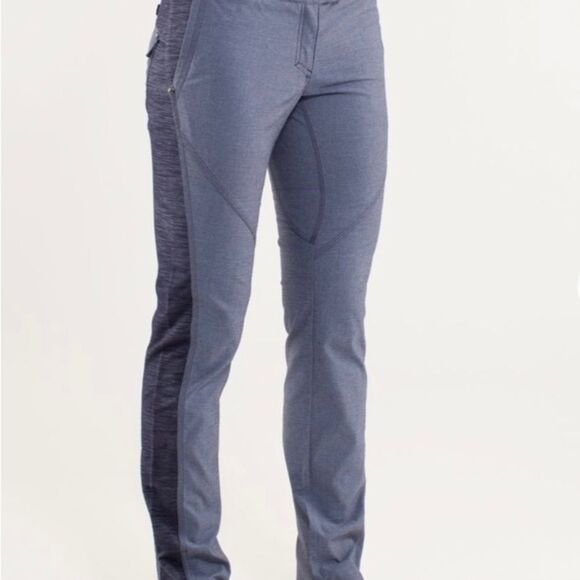 Lululemon Ride On Pant Deep Indigo Women's Size 4 - Picture 2 of 11